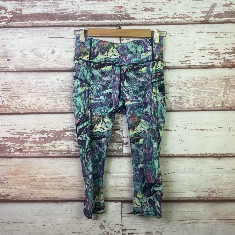 Lululemon Run: Top Speed Crop Iridescent Multi - image 1